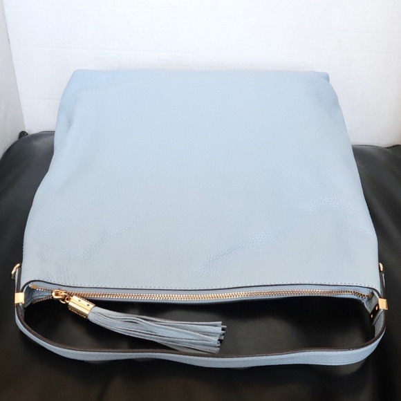 Michael Kors Beford Pale Blue Shoulder Bag NEW - Picture 9 of 13